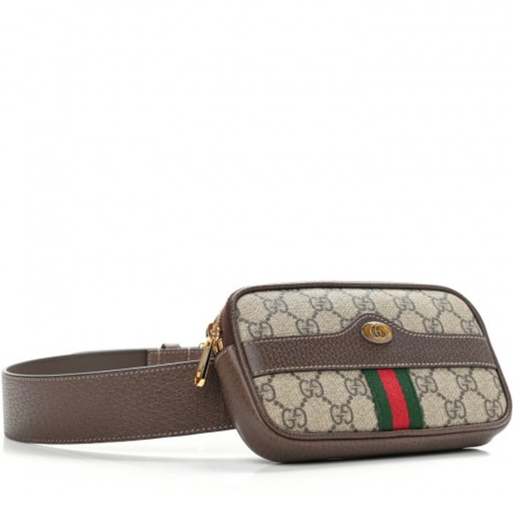 *NEW* Gucci Ophidia Brown Gg Supreme Belt Bag - Picture 9 of 9